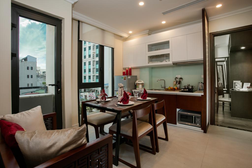 Au Coeur D'Hanoi Apartment Exteriör bild