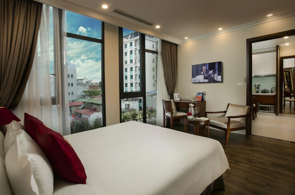 Au Coeur D'Hanoi Apartment Exteriör bild