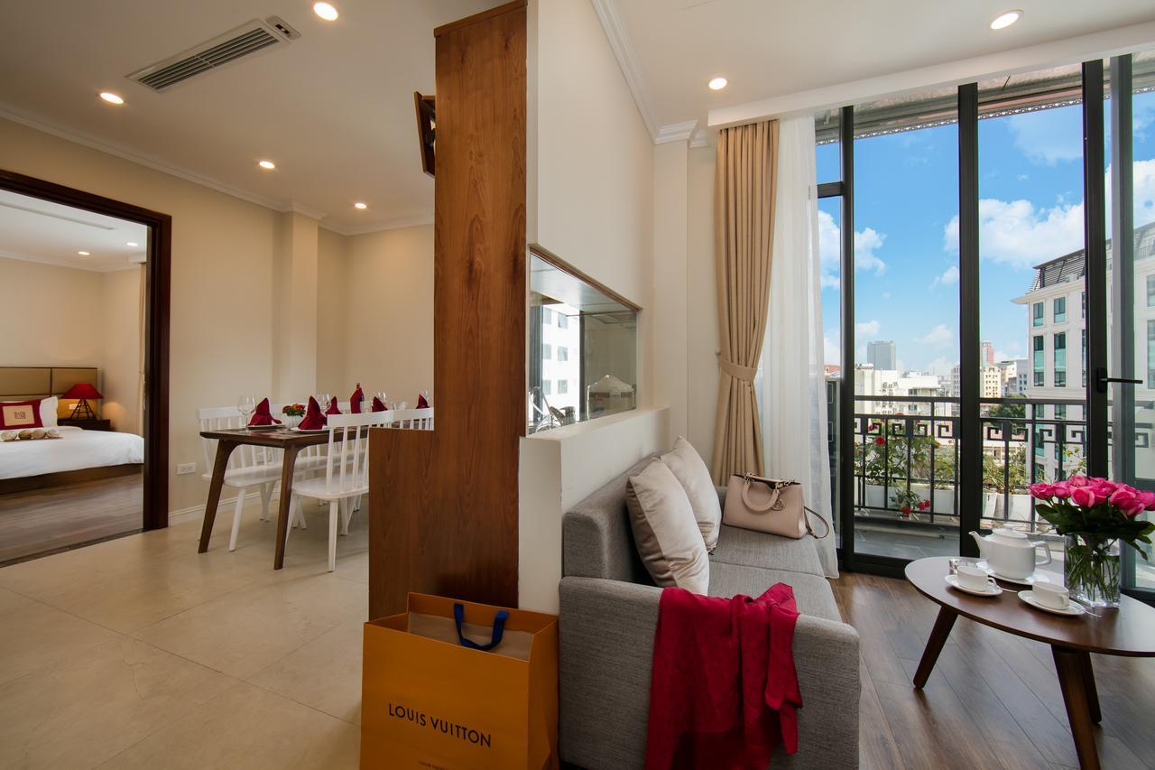 Au Coeur D'Hanoi Apartment Exteriör bild